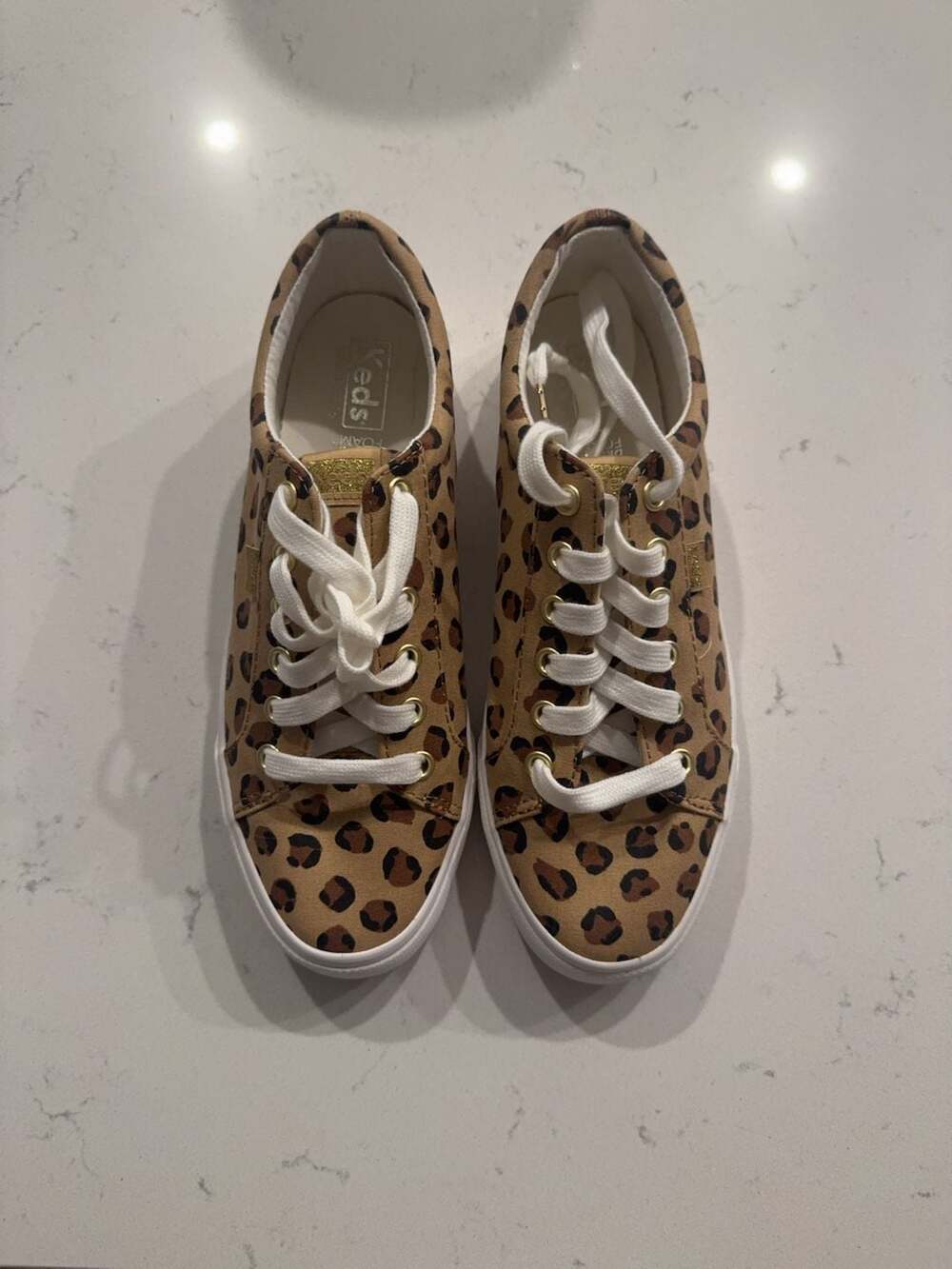 Keds Women's Leopard Print Canvas Sneakers